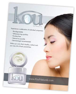 Kou Naturals - Print Ad Design - Minneapolis MN