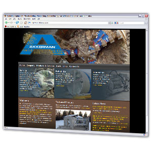New website created for a drilling company near Rochester Minnesota