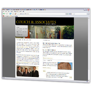 Custom website created for a top criminal defense attorney in Minneapolis