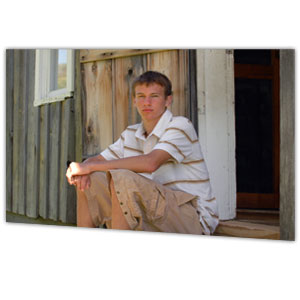Senior Portrait taken in Byron Minnesota